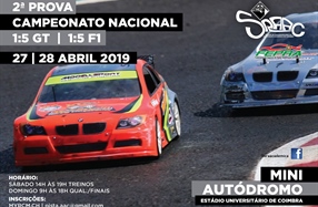 2ª PROVA DO CAMPEONATO NACIONAL 1/5 PISTA E F1